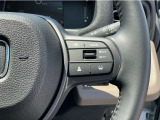 Hondaセンシングの機能のひとつ、アダプティブクルーズコントロール付!アクセルから足を離しても設定したスピードと前車との車間を保ち走行してくれます!車線維持もアシスト☆高速道路で疲労軽減ですね☆