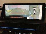 安心のバックモニター!ガイドがあって夜間でもよく見えます!