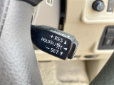 【クルーズコントロール】高速道路もラクラク走行。アクセルを離しても一定速度で走行ができ、長距離運転時の負担を軽減!加速・減速も簡単なスイッチ操作で調整できます。