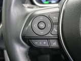 ステアリングスイッチ付き。前方から目を離すことなく操作することが可能です