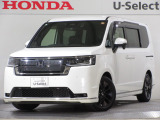 ワンオーナー車の2023年、ステップワゴン(e:HEVスパーダ)が入庫しました。当社自社工場にて法定点検を実施しております。過去の整備は整備記録簿での確認ができます。