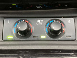 シートエアコン付です。シートを暖めたり冷やしたりできる、快適装備の一つ。 暑い夏もシートが冷える冬も快適にドライブが楽しめそうですね。