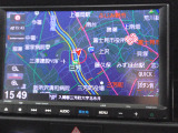 ホンダ純正ギャザズナビVXM-215VFEI装備。多彩な機能で快適ドライブをアシスト。オーディオ機能も充実していますね。