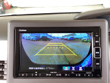 後方確認はバックカメラにお任せ♪後退時に便利で、駐車が楽になります♪