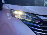 LEDヘッドライト装備!夜間くらい道でも明るく照らしてくれるので安心です!
