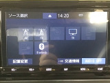 【オーディオ機能】オーディオは、フルセグTVの他にCDプレーヤーを装備♪もちろんFM/AMラジオもお聞きいただけますよ♪