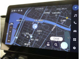 純正ナビを装備。タッチパネル式で使いやすく、お出かけもラクラクです。