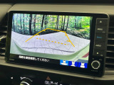 【バックカメラ】駐車時に後方がリアルタイム映像で確認できます。大型商業施設や立体駐車場での駐車時や、夜間のバック時に大活躍!運転スキルに関わらず、今や必須となった装備のひとつです!