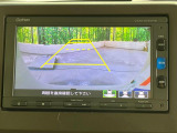 【バックカメラ】駐車時に後方がリアルタイム映像で確認できます。大型商業施設や立体駐車場での駐車時や、夜間のバック時に大活躍!運転スキルに関わらず、今や必須となった装備のひとつです!