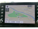 9インチディスプレイオーディオを装備。画面に地図を表示できます。フルセグTVの視聴も可能です。
