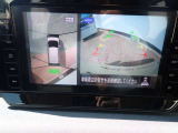 まるでお車を真上から見下ろしたかのような映像をナビに映し出してくれますので狭い駐車場でも周囲を確認する事が出来ますので非常に安心です♪