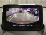 うれしいバックモニター付!後退時の不安感によるストレスから開放してくれます。