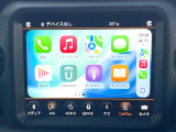 ●Apple Car Play:スマホとの有線接続で、ナビ・オーディオ再生などスマホのアプリ機能が画面でも使える便利機能です!