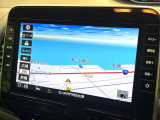 【大画面ナビ付き】人気の大型9インチ新品ナビ取付済み!インパクトのある大画面ならマップ表示が見やすいだけでなく、テレビやDVDの臨場感もアップして、いつものドライブがグッと楽しくなります♪