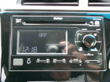 CDチューナーを装備しております。運転中もラジオや音楽が楽しめます。