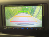 【バックカメラ】駐車時に後方がリアルタイム映像で確認できます。大型商業施設や立体駐車場での駐車時や、夜間のバック時に大活躍!運転スキルに関わらず、今や必須となった装備のひとつです!
