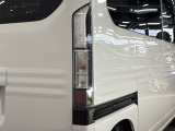 視認性がいいテールランプ。後続車にも存在をアピール。
