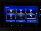 【オーディオ機能】オーディオは、フルセグTVの他にDVD/CDプレーヤーを装備♪もちろんFM/AMラジオもお聞きいただけますよ♪