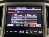フルセグテレビ、DVD、CD、ブルートゥースオーディオなどが楽しめます。