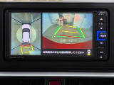 全方位カメラの映像が見れるので駐車時も楽々です♪