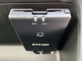 ETCがあればスムーズに料金所を通過できます。ビルトインタイプですっきりとおさまっております。