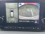 ★アラウンドビューモニター装備ですので、バックや縦列駐車の際に上から見た映像があなたを安心サポート!一度使ったらやめられない!