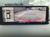 360度ビューモニター 4つのカメラで前後左右、俯瞰映像を表示、ドライバーからは見えない領域の危険認知をサポートするシステム搭載!