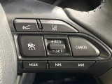 【レーダークルーズコントロール】高速道路での長距離走行が楽に!!自動で速度を保つクルーズコントロールが、衝突軽減システムと連携し、前方の車両を感知して車間を保つように速度調節してくれます!!