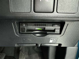 ETC車載器付きです。高速道路の料金所もスムーズに通過できます。