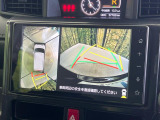 【パノラミックビューモニター】専用のカメラにより、上から見下ろしたような視点で360度クルマの周囲を確認することができます☆死角部分も確認しやすく、狭い場所での切り返しや駐車もスムーズに行えます。