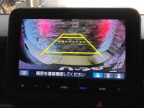 リアカメラがついているので、駐車や後進の際にとても便利です♪
