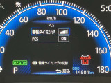 視認性の良いスピードメーターです☆