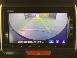 バックをするとき自動でリアの様子が映る『リアカメラ』付き! 画面で確認しながらバックが出来るので駐車の時も安心です。