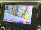 【バックカメラ】駐車時に後方がリアルタイム映像で確認できます。大型商業施設や立体駐車場での駐車時や、夜間のバック時に大活躍!運転スキルに関わらず、今や必須となった装備のひとつです!