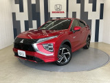 エクリプスクロスが入庫しました!年式は令和3年、走行34,402km、グレードは「PHEV  P   4WD」、ボディカラーは、レッドダイヤモンドです!