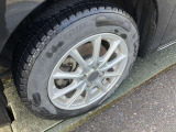 社外アルミ付き。タイヤは165/65R14
