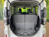 普段のお買い物や通勤、送迎等に十分な荷室スペースを確保しております。セカンドシートを倒すと、大きな荷物の積載も可能です♪
