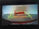バックガイドモニターを装備しています、車庫入れもラクラクです。