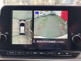 上から丸見えアラウンドビューモニターで車庫入れも安心楽々です!夜間でも綺麗に映ります。