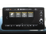 ★HOME画面★時計やETC情報の表示に加え、ホンダトータルケア対応画面で車両状況やサービス情報を一目で確認でき、便利で快適なドライブをお手伝いします!