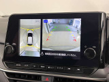 アラウンドビューモニターで車を上空から見下ろしているような映像を映し出します。周囲の状況がひと目でわかります!