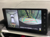 【パノラミックビューモニター】専用のカメラにより、上から見下ろしたような視点で360度クルマの周囲を確認することができます☆死角部分も確認しやすく、狭い場所での切り返しや駐車もスムーズに行えます。