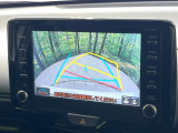 【バックカメラ】駐車時に後方がリアルタイム映像で確認できます。大型商業施設や立体駐車場での駐車時や、夜間のバック時に大活躍!運転スキルに関わらず、今や必須となった装備のひとつです!