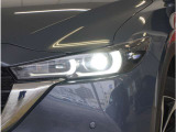 【LEDヘッドライト】省電力で長寿命の明るく運転しやすいLEDヘッドランプです。明るく照らすので暗い夜道からお客様を守ってくれます。お近くの広島マツダまでお越しください。