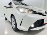 フォグランプ装着車です。暗い夜道の車両前方を明るく照らします