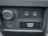 USB+HDMI接続出来ます。
