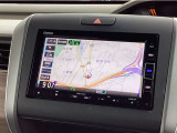 【ナビ】ホンダ純正ナビゲーション装備。最近はスマートフォンの地図機能でも十分ですが、やはりモニターが付いていると直感的に現在地も分かり安心です。