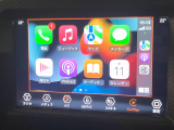 ●Apple Car Play:スマホとの有線接続で、ナビ・オーディオ再生などスマホのアプリ機能が画面でも使える便利機能です!
