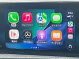 ●Apple Car Play:スマホとの有線接続で、ナビ・オーディオ再生などスマホのアプリ機能が画面でも使える便利機能です!