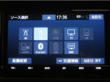車内でCD等、多彩なメディアをお楽しみ頂けます♪